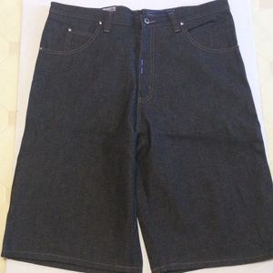 Phat Farm Denim Carpenter Shorts Men Sz 40 NWOT